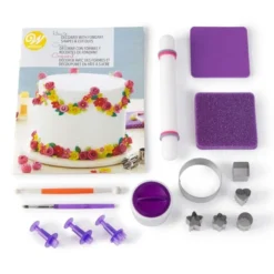 Kit de Herramientas para Decoración de Tartas 16 ud