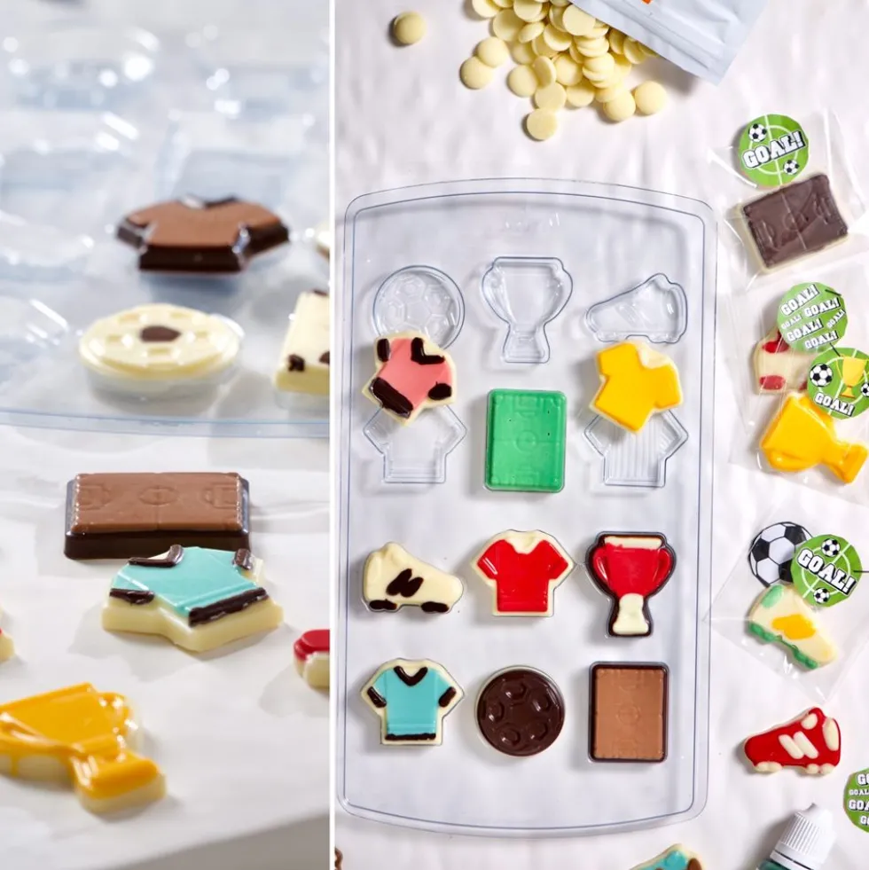 Kit Molde para Chocolate Fútbol