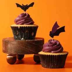 Kit para Decoración de Cupcakes Vampiro 48 ud