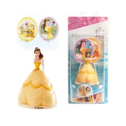 Kit Princesa Bella para Decorar Tartas