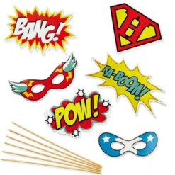 Kit Superheroes para Photocall y Selfies