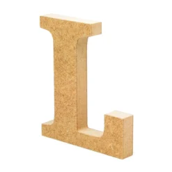 Letra de madera L 12cm