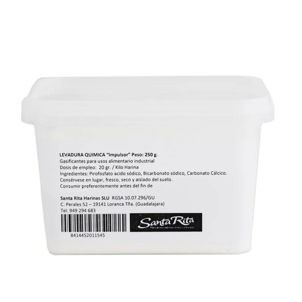 Levadura Química (Impulsor) 400 gr - Santa Rita