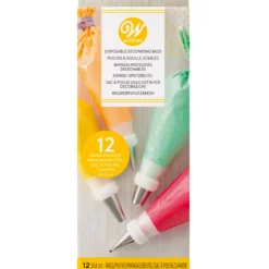 Mangas Pasteleras Desechables 30 cm 12 ud - Wilton