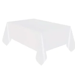 Mantel de Plástico Blanco