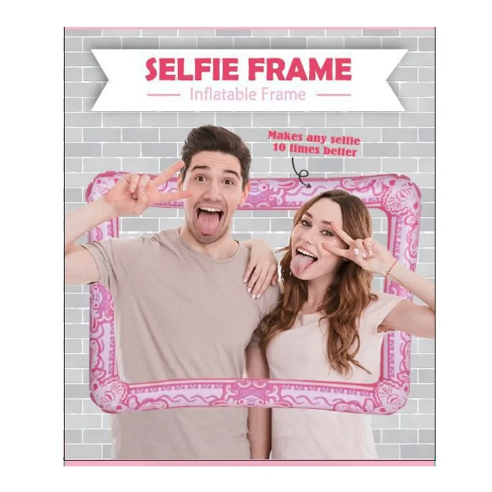 Marco para Photocall Inflable Rosa 60 cm x 80 cm