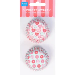 Mini cápsulas para hornear Amor 60 ud - PME