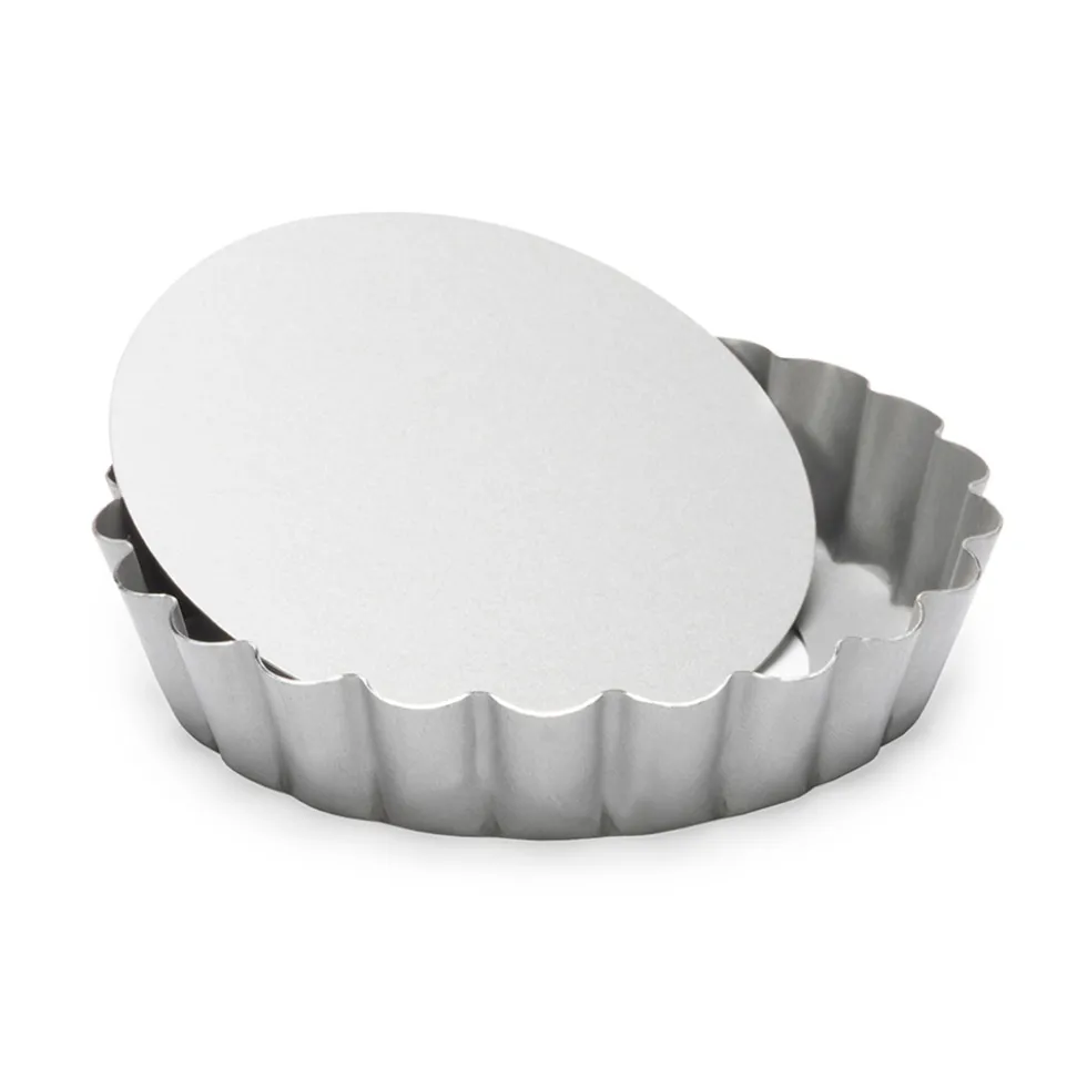 Mini Molde Redondo Desmontable para Tartas y Quiché 10 cm