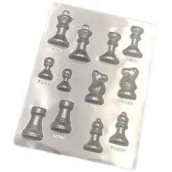 Molde para Chocolate - Piezas de Ajedrez
