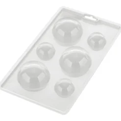 Molde para Esferas de Chocolate 6 cavidades