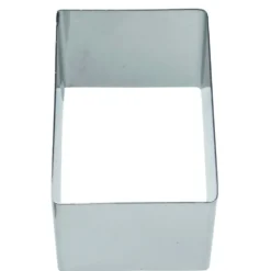 Molde rectangular para emplatar 6,5cm x 4,5cm