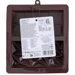 Molde Silicona Doble Tableta Chocolate Dubai - Zenker