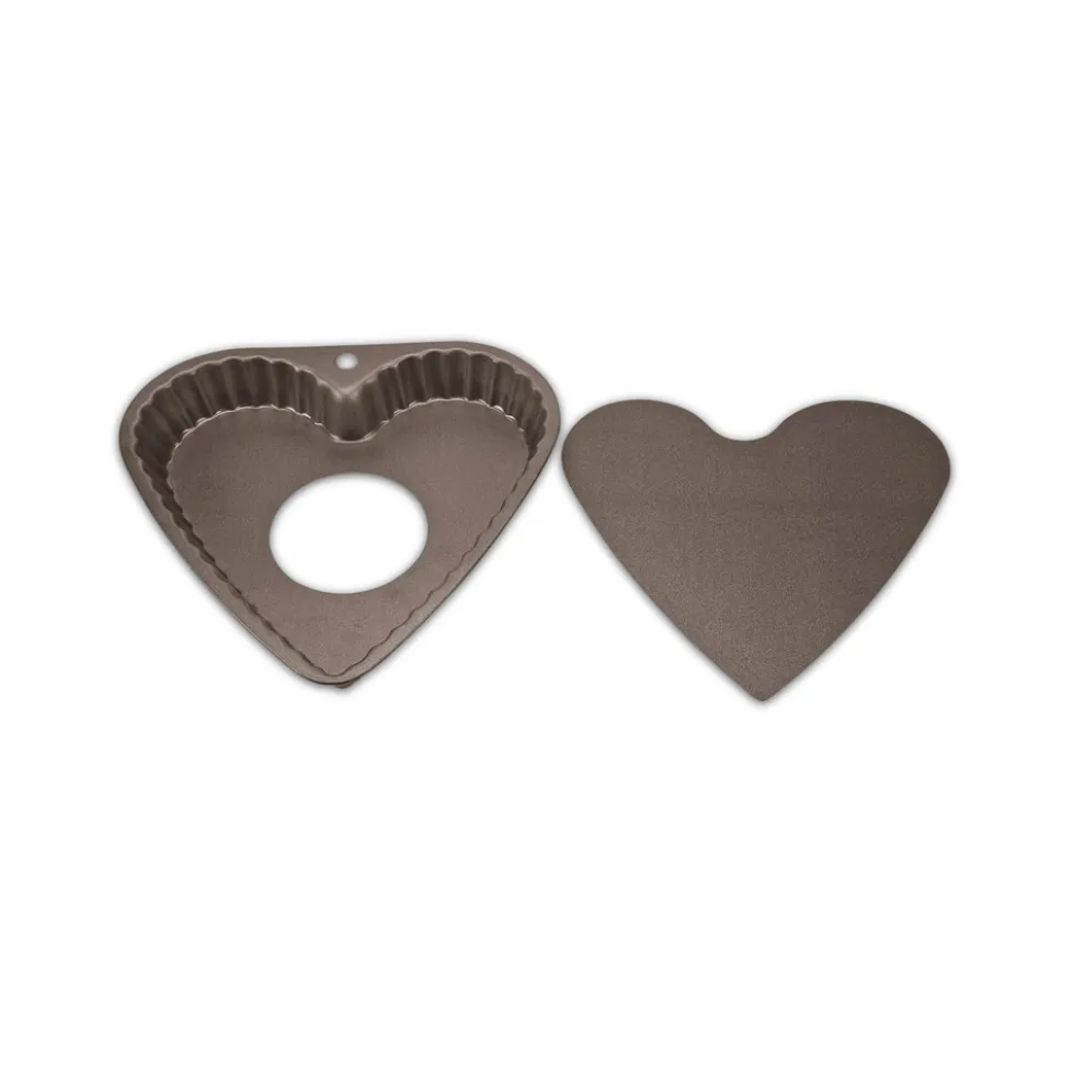 Molde Corazón con Base Desmontable 23 cm