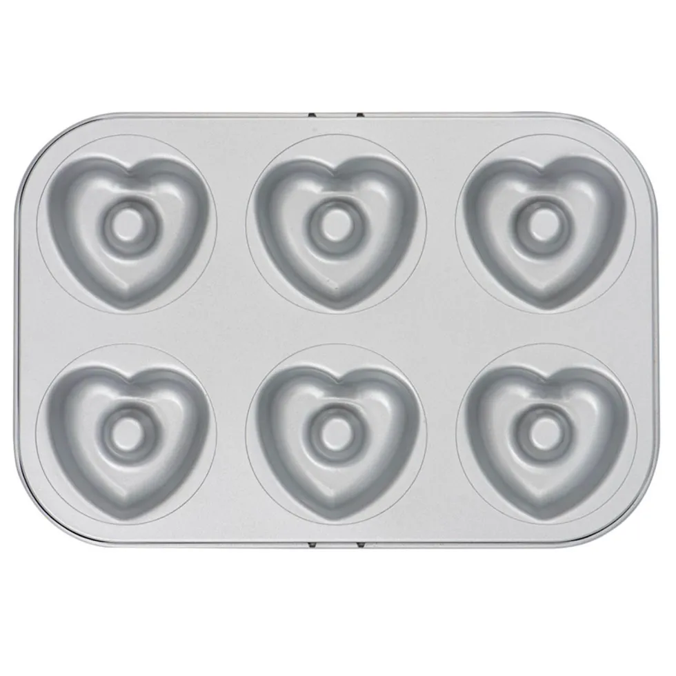 Molde de Acero Donuts Corazón 7,5 cm - Decora