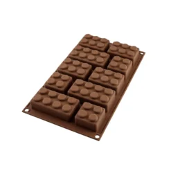 Molde de Silicona Choco Block Construcción
