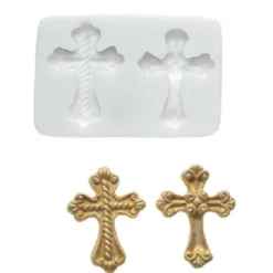 Molde de Silicona Cruces
