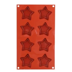 Molde de Silicona Estrellas