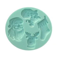 Molde de Silicona Merry Christmas
