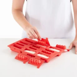Molde de Silicona Para Hacer Mini Pastelitos Rellenos Redondos