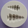 Molde de Silicona Árboles 3D