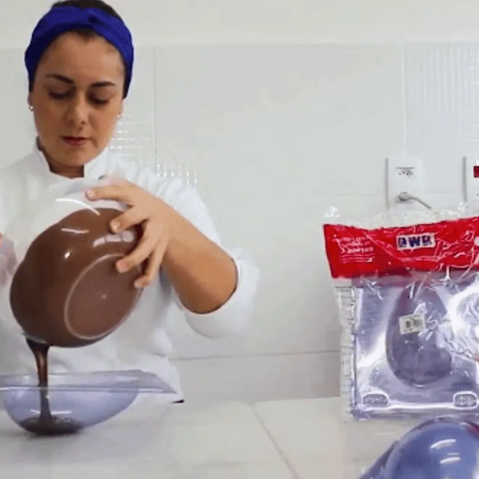 Molde para Chocolate Conchas Marinas 2 Cav - Bwb