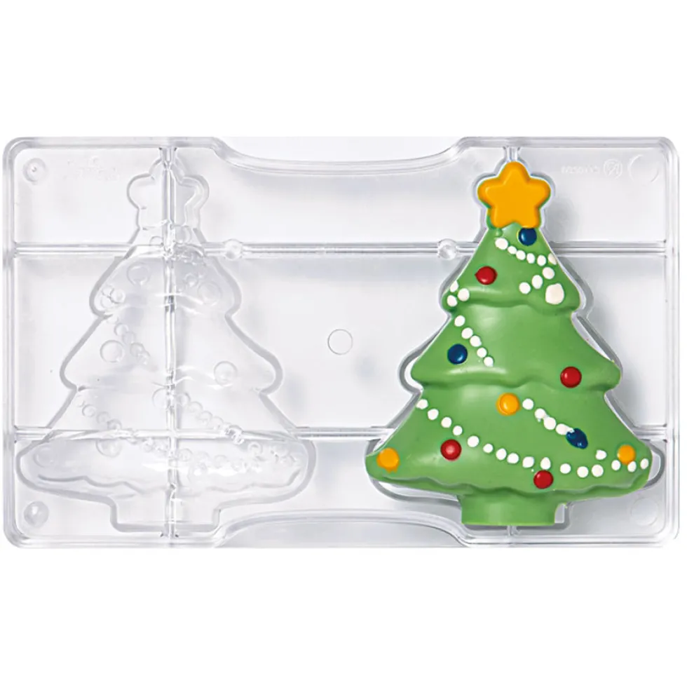 Molde para Chocolate Árbol de Navidad 15cm