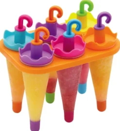 Molde para hacer helados en forma de paraguas