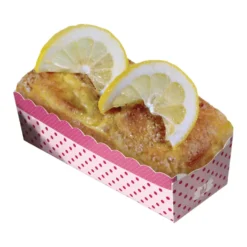 Molde rectangular para Mini Pasteles Pink Polka Dot