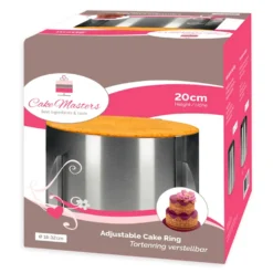 Molde Redondo Ajustable 20 cm - Cake Masters