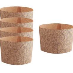 Moldes de Papel para Panettone de 900 gr 5 ud