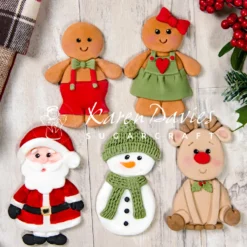 Molde Silicona Galletas de Navidad - Karen Davies