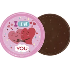 Moneda Corazón de Chocolate 7,8 cm