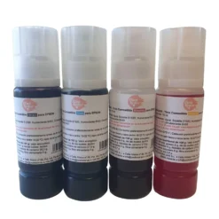 Pack 4 Botellas de Tinta Comestible para Impresora Epson - 70 ml