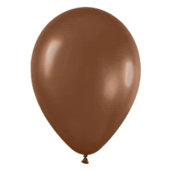 Pack de 50 globos chocolate mate