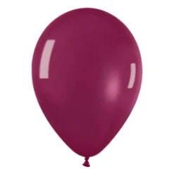 Pack de 50 globos cristal vino tinto