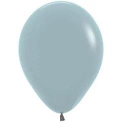 Pack de 50 globos de látex gris mate