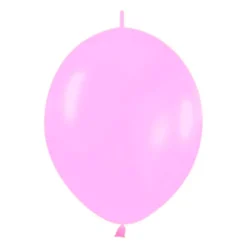 Pack de 50 Globos Link o loon Rosa Pastel 12 cm