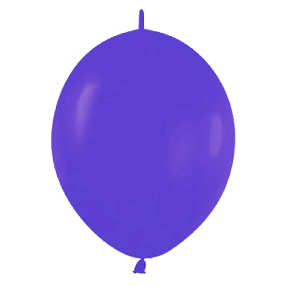 Pack de 50 Globos Link o loon Violetas 12 cm