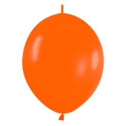 Pack de 50 Globos Link o loon Naranjas 12 cm
