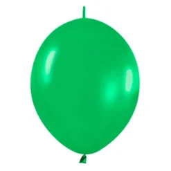 Pack de 50 Globos Link o loon Verdes 12 cm