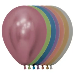 Pack de 12 Globos Reflex Surtidos 30 cm