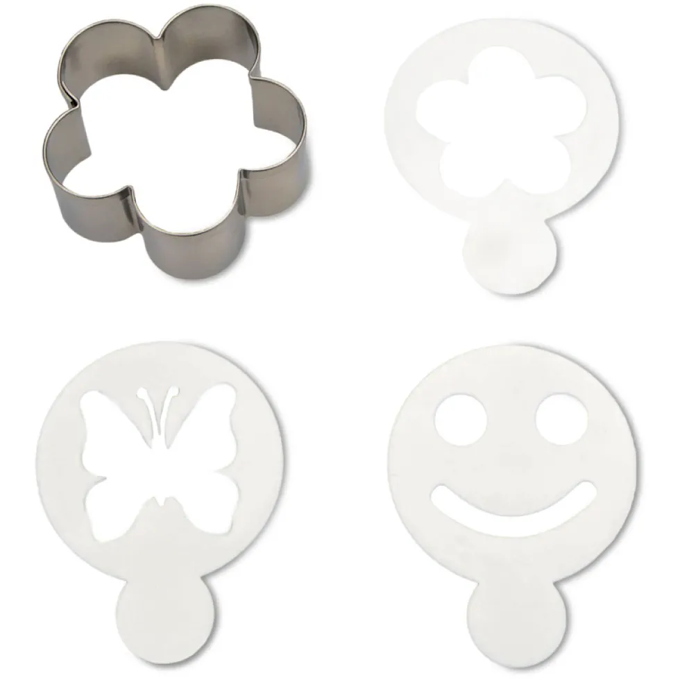 Pack Flor con Stencils y Cortador