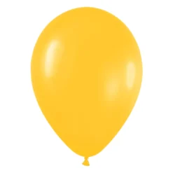 Pack de 50 globos Amarillo Miel