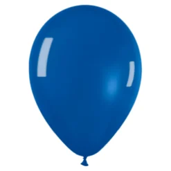 Pack de 50 globos Azul Cristal