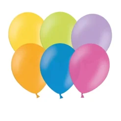 Pack de 50 globos colores surtidos