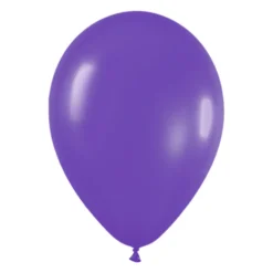 Pack de 50 globos de látex Violeta mate