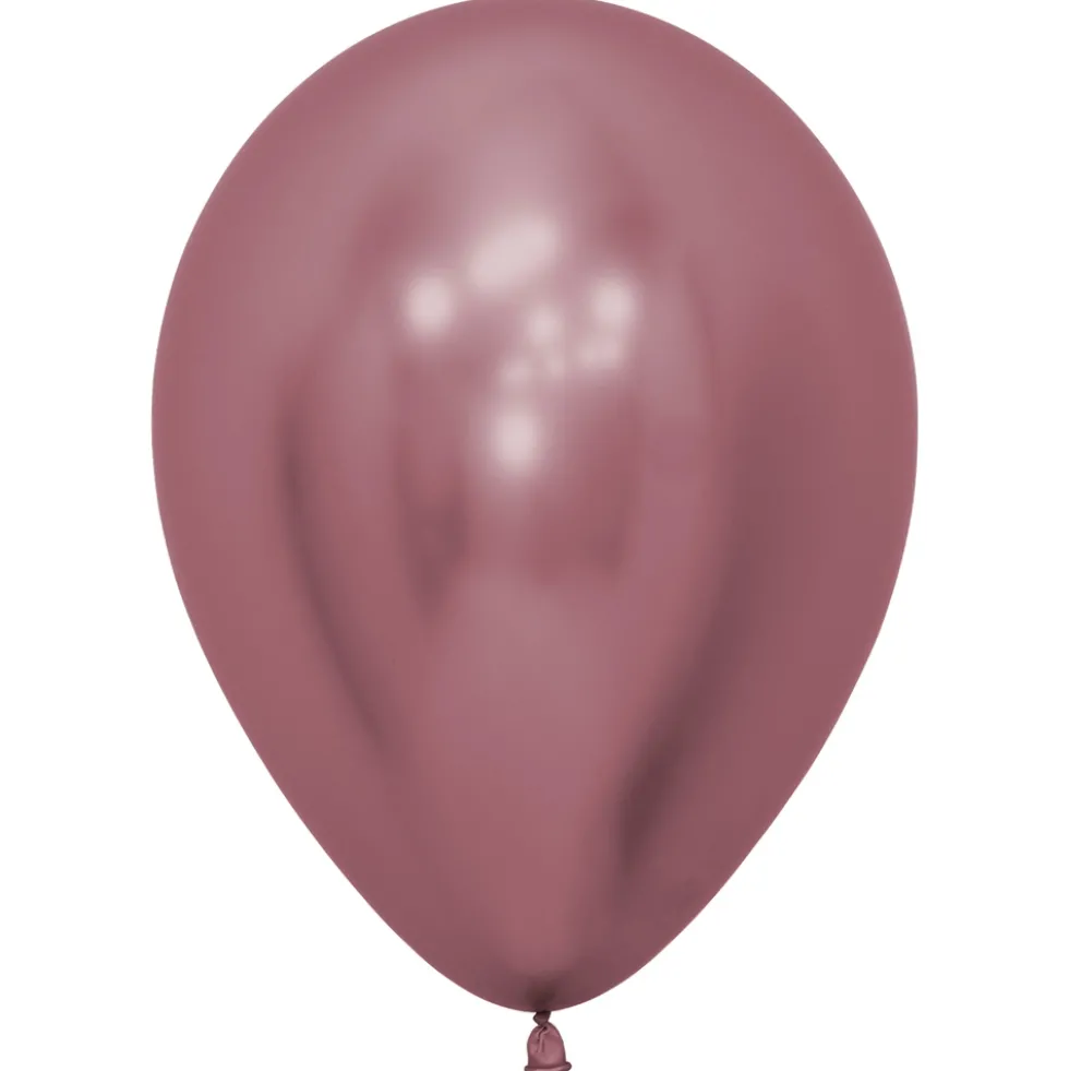 Pack de 12 Globos Reflex Rosa 30 cm