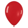Pack de 50 globos rojo cristal
