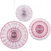 Pack de 3 Guirnaldas color rosa.