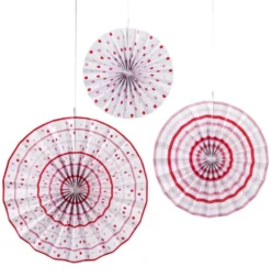 Pack de 3 Guirnaldas color rosa.